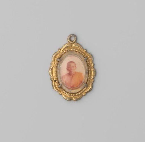 Medallion with Portrait of an Unknown Buddhist Monk