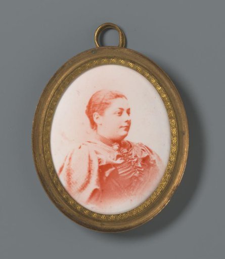 Portrait of an Unknown Woman in Pendant
