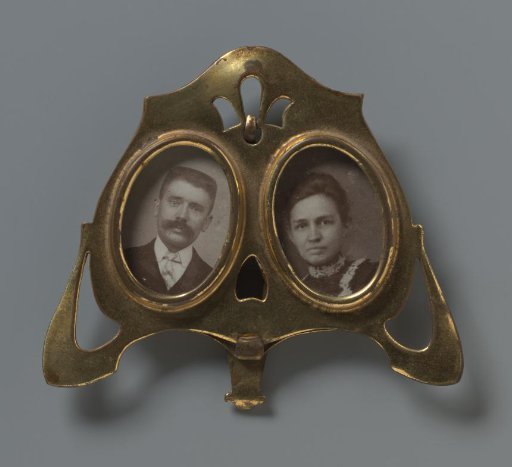Two Portraits of an Unknown Couple
