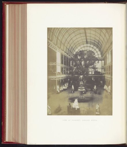 Interior of the Crystal Palace during the Great Exhibition of the Works of Industry of All Nations of 1851
