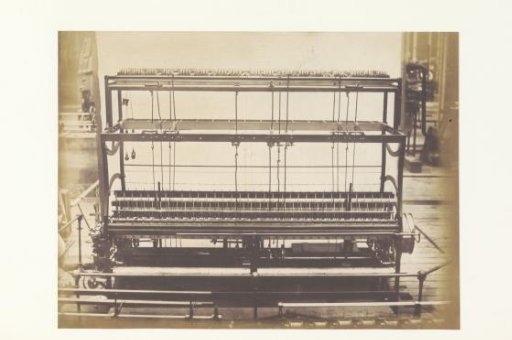 Loom by Reed and Co at the Great Exhibition of the Works of Industry of All Nations of 1851 in the Crystal Palace in London