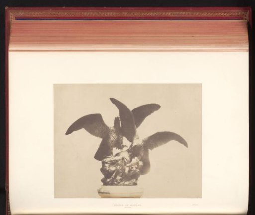 Sculpture of two eagles and a ram by Christopher Fratin, exhibited at the Great Exhibition of the Works of Industry of All Nations of 1851 in London