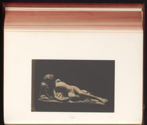 Sculpture of Ishmael in the desert by Giovanni Strazza, exhibited at the Great Exhibition of the Works of Industry of All Nations of 1851 in London
