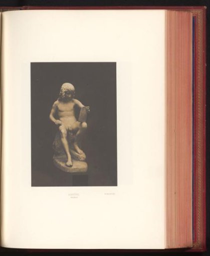Sculpture of a young Giotto by Joseph Tuerlinckx, exhibited at the Great Exhibition of the Works of Industry of All Nations of 1851 in London