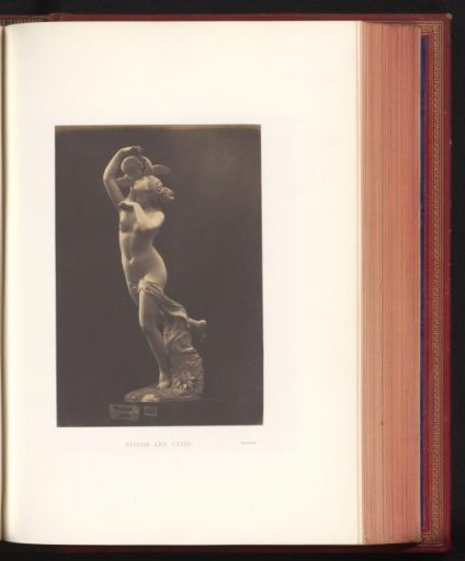 Sculpture of Psyche and Cupid by Charles Auguste Fraikin, exhibited at the Great Exhibition of the Works of Industry of All Nations of 1851 in London