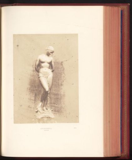 Sculpture of Andromeda by John Bell, exhibited at the Great Exhibition of the Works of Industry of All Nations of 1851 in London