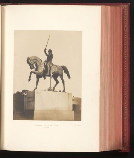 Equestrian statue of Richard I Lionheart by Carlo Marochetti, exhibited at the Great Exhibition of the Works of Industry of All Nations of 1851 in London