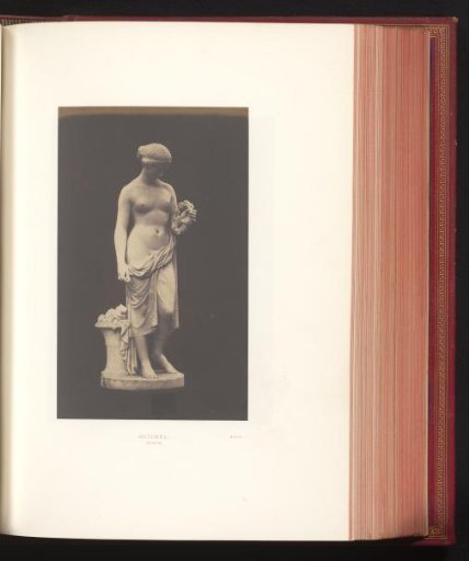Sculpture by Richard James Wyatt, depicting Glycera, exhibited at the Great Exhibition of the Works of Industry of All Nations of 1851 in London