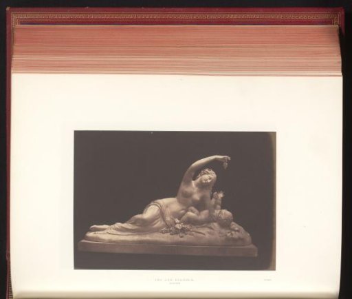 Sculpture by John Henry Foley, depicting Ino with Bacchus, exhibited at the Great Exhibition of the Works of Industry of All Nations of 1851 in London