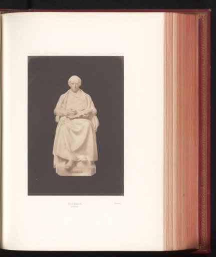 Statue of John Flaxman by Musgrave Watson, exhibited at the Great Exhibition of the Works of Industry of All Nations of 1851 in London