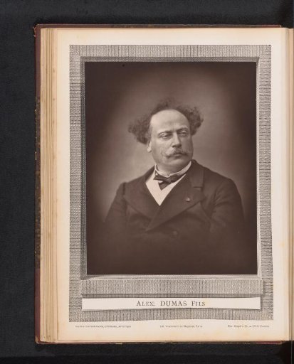 Portrait of Alexandre Dumas Fils
