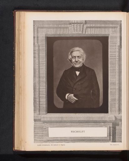 Portrait of Jules Michelet