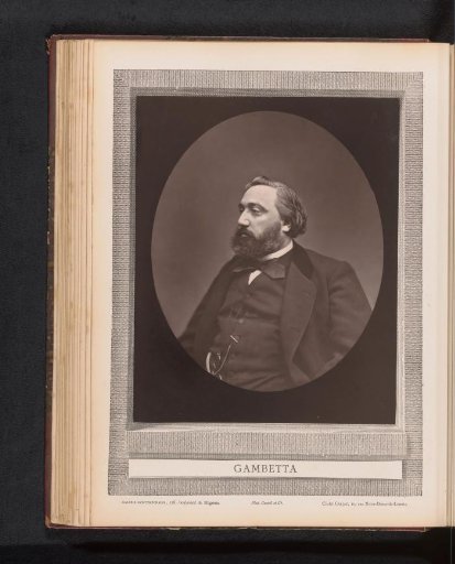 Portrait of Léon Gambetta