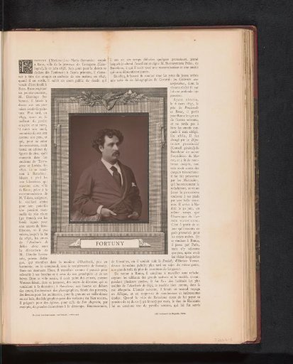 Portrait of Marià Fortuny