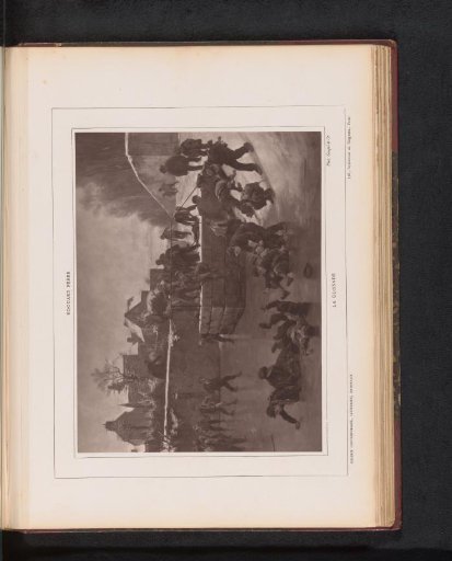 Reproduction of La glissade by Pierre Edouard Frère