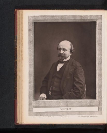 Portrait of Edmond Gondinet