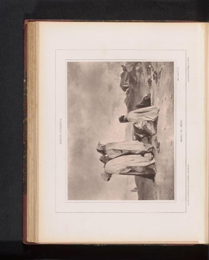 Reproduction of Arabs in Prayer by Eugène Fromentin-Dupeux