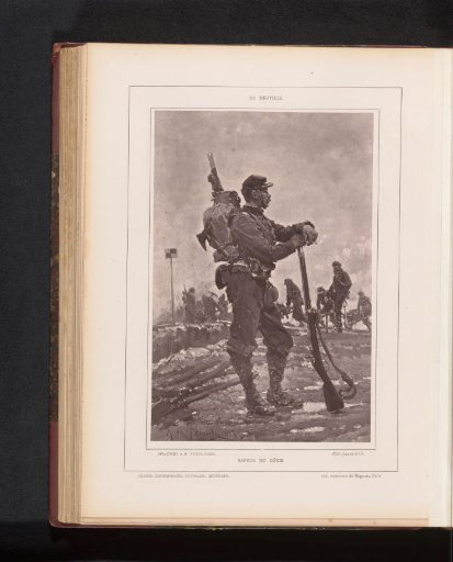 Reproduction of Engineer Sapper by Alphonse de Neuville