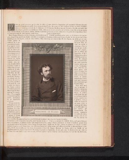 Portrait of Henri Eugène Delacroix
