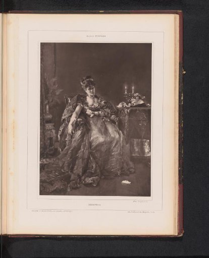 Reproduction of Disappointment by Alfred Emile Leopold Stevens
