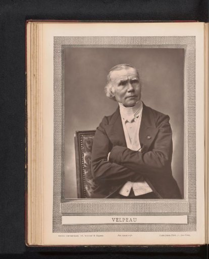 Portrait of Alfred-Armand-Louis-Marie Velpeau