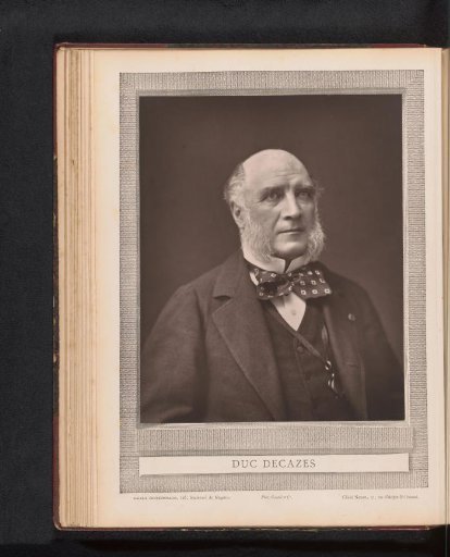 Portrait of Louis Decazes