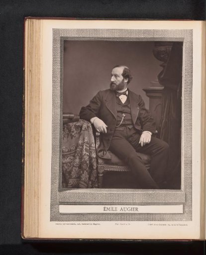 Portrait of Émile Augier