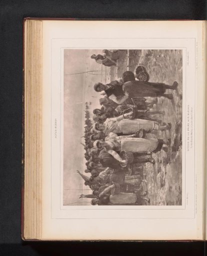 Reproduction of Return from the Oyster Fishing by the High Tides at Cancale by Augustin Feyen-Perrin
