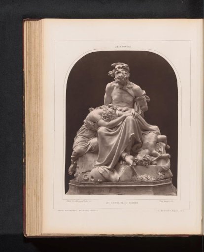 Sculpture The Crimes of War by Émile-François Chatrousse
