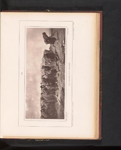Reproduction of Les zouaves a la tranchée by Isidore Pils