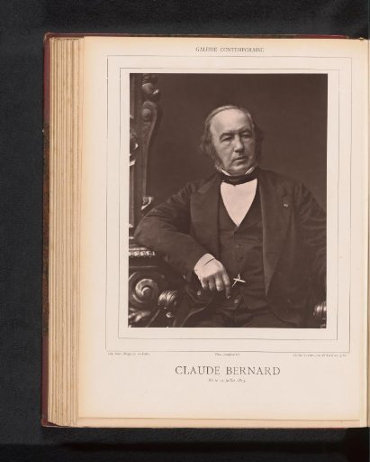 Portrait of Claude Bernard