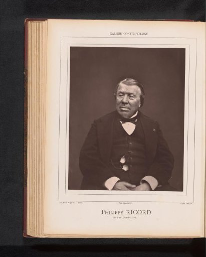 Portrait of Philippe Ricord