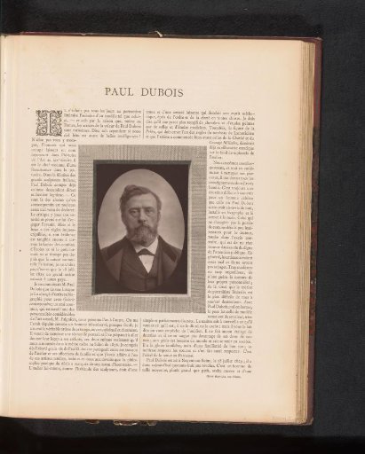 Portrait of Paul Dubois