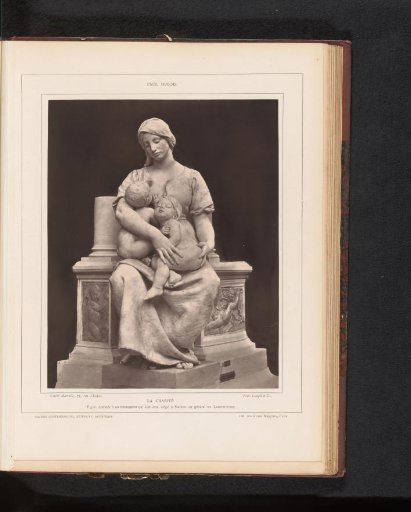 Sculpture La Charité by Paul Dubois