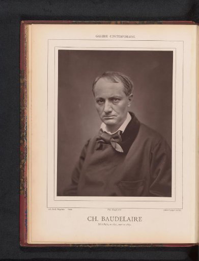 Portrait of Charles Baudelaire