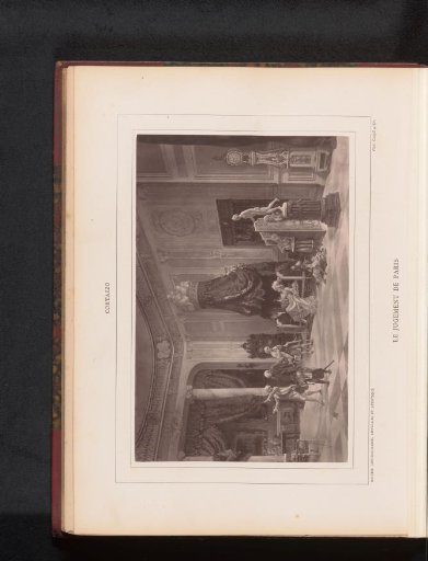 Reproduction of The Judgment of Paris by Oreste Cortazzo