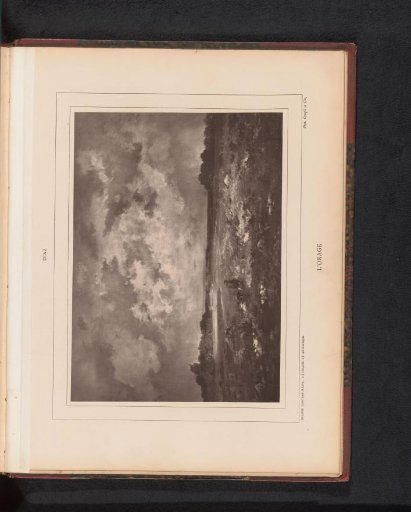 Reproduction of The storm by Narcisse Virgile Diaz de la Peña