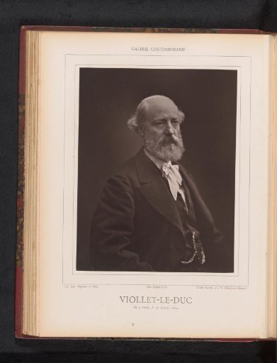 Portrait of Eugène Emmanuel Viollet-le-Duc