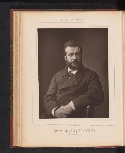 Portrait of Félix Bracquemond