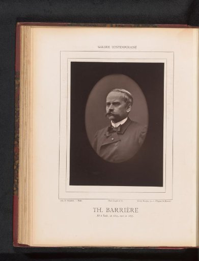 Portrait of Théodore Barrière