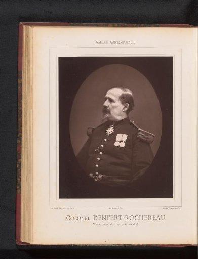 Portrait of Pierre Philippe Denfert-Rochereau