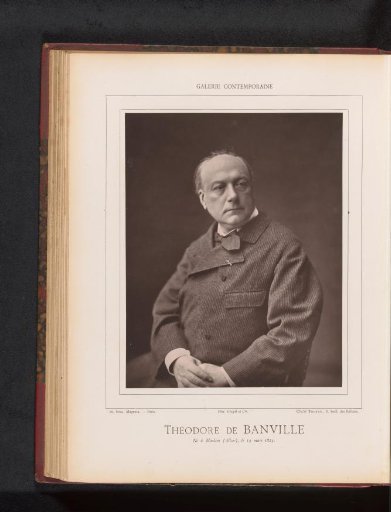 Portrait of Théodore de Banville