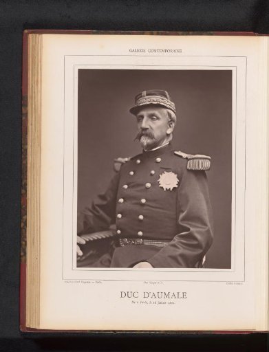 Portrait of Henri Eugene-Philippe-Louis d'Orléans