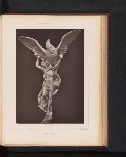 Sculpture of Ganymede by Gustave Doré
