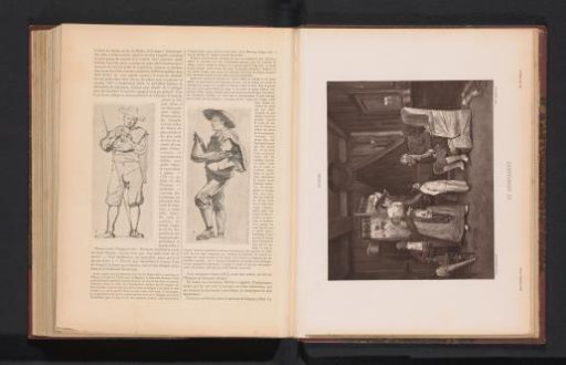 Reproduction of The Compliment by Jules Worms