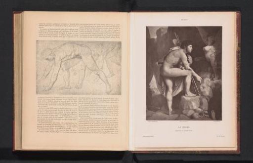 Reproduction of The Sphinx by Jean Auguste Dominique Ingres