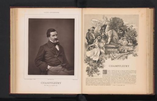 Portrait of Jules Champfleury