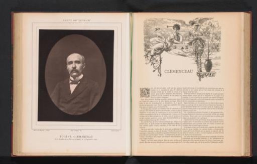 Portrait of Georges Eugène Benjamin Clemenceau