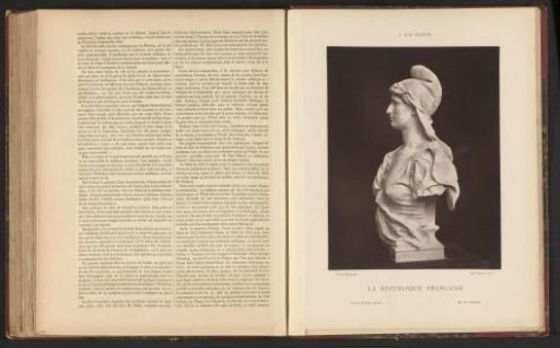 Sculpture by Jean Gautherin, depicting a personification of the French Republic