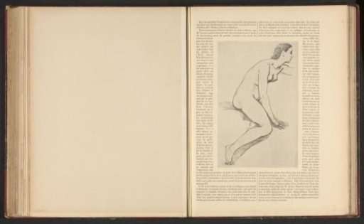 Photographic reproduction of a drawing by